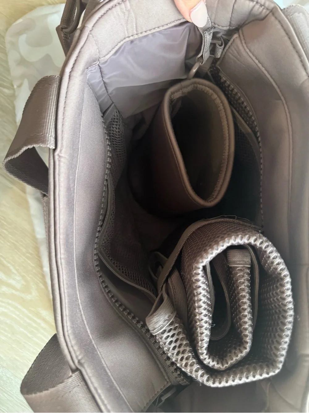 Dange Dover Wade Diaper Bag in Dune